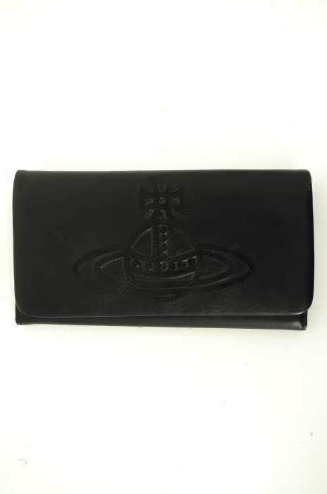 Vivienne Westwood （ヴィヴィアンウエストウッド） オーブレザー二つ折り財布 メンズ ファッション雑貨