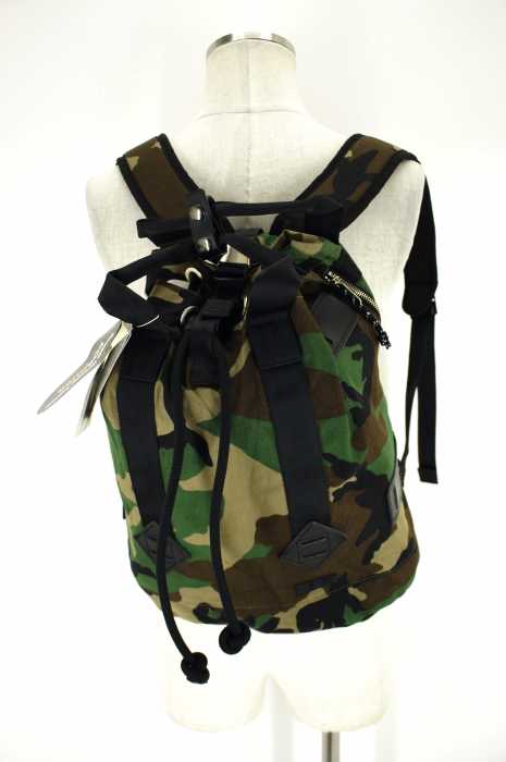 wilderness　experience × MIND BLOW （） カモ柄2WAYバックパック メンズ バッグ