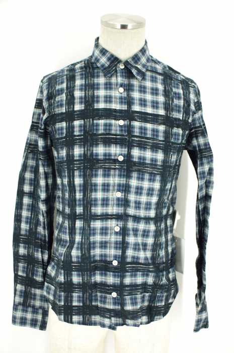 BURBERRY BRIT (バーバリーブリット) チェック柄ボタンシャツ メンズ トップス