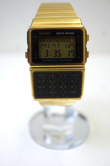 CASIO （カシオ） DATA BANK　デジタル腕時計 メンズ ファッション雑貨