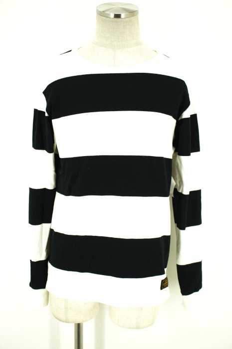 ネイバーフッド B.D./ C-CREW.LS ボーダーロンT NEIGHBORHOOD ネイバーフッド 22AW BORDER CREWNECK LS.CO