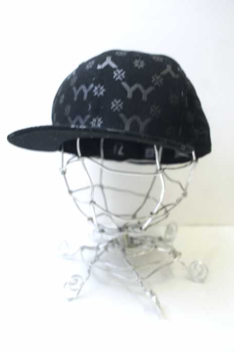 NEW ERA × Yohji Yamamoto POUR HOMME （ニューエラ × ヨウジヤマモトプールオム） ロゴプリントBBキャップ メンズ 帽子