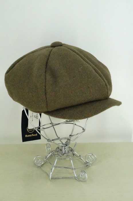 Harris Tweed （ハリスツイード） ウールハンチングキャップ メンズ 帽子
