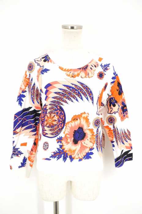 MSGM (エムエスジーエム) 花柄スウェットプルオーバー レディース トップス