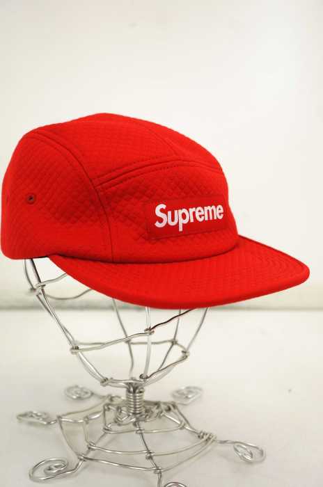 Supreme （シュプリーム） Jacquard Quilt Camp Cap  ジャガードキルトキャンプキャップ メンズ 帽子