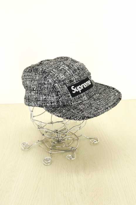 Supreme （シュプリーム） ツイードボックスロゴキャップ メンズ 帽子