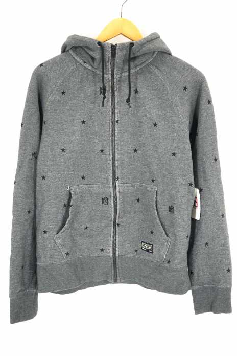 NIKE (ナイキ) Zip Up Hoodie with Star Print メンズ トップス