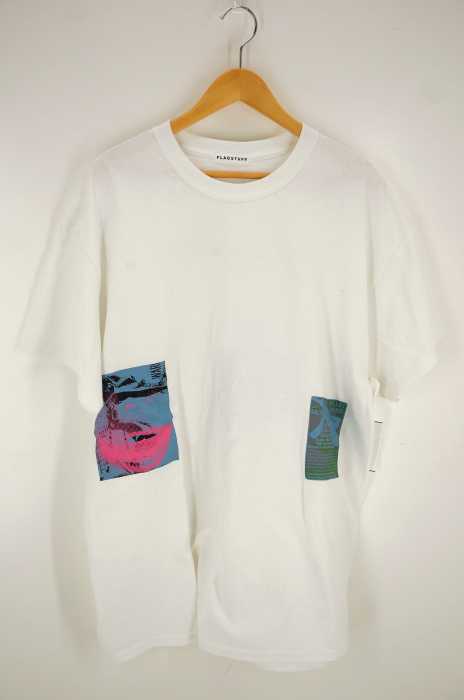FLAGSTUFF（フラッグスタッフ） LHP別注 プリントカットソー メンズ トップス