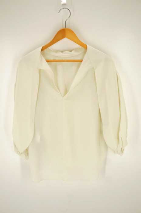 BLACK by moussy（ブラックバイマウジー） ribbon collar blouse レディース トップス