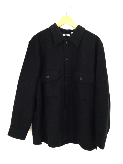 UNIQLO U（ユニクロユー） フリースシャツジャケット メンズ トップス