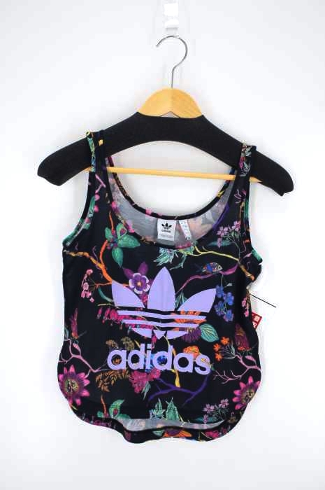 adidas(アディダス) 花柄ノースリーブシャツ レディース トップス