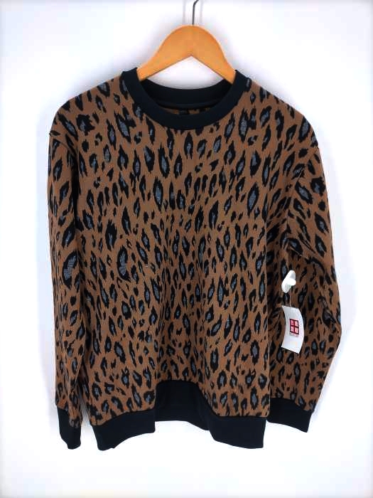 GalaabenD(ガラアーベント) 19AW レオパード柄スウェット メンズ トップス