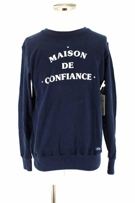 BLEU DE PANAME （ブルー ドゥ パナム） 14FW 英字プリントスウェット トレーナー メンズ トップス
