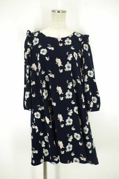 MERCURYDUO (マーキュリーデュオ) 花柄シフォンワンピース レディース ワンピース