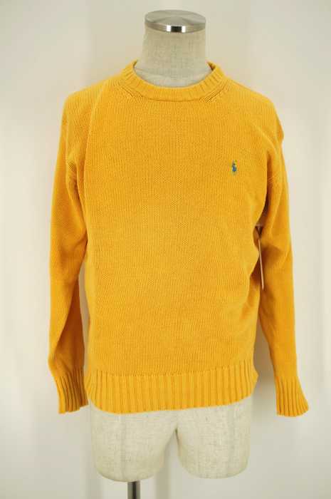 Polo by RALPH LAUREN (ポロバイラルフローレン) クルーネックコットンニットトップス メンズ トップス