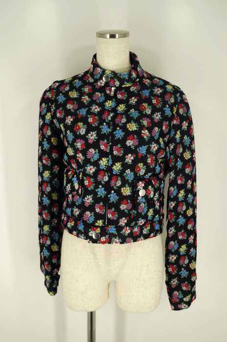 tricot COMME des GARCONS（トリココムデギャルソン） AD2005総柄ショートジャケット レディース アウター
