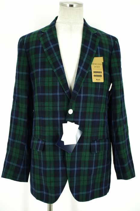 KENT in TRADITION () リネンチェックテーラードジャケット メンズ アウター