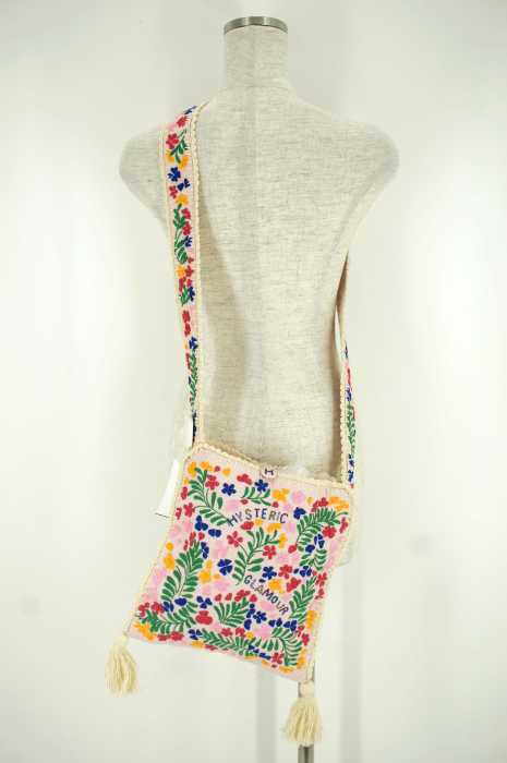 HYSTERIC GLAMOUR （ヒステリックグラマー） 刺繍サコッシュ レディース バッグ