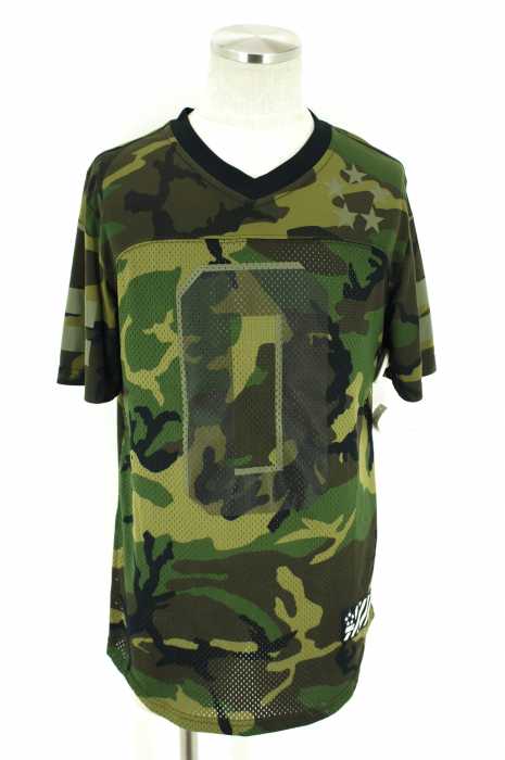 NIKE (ナイキ) Field Generals CAMO Dri Fit Jersey Tシャツ メンズ トップス