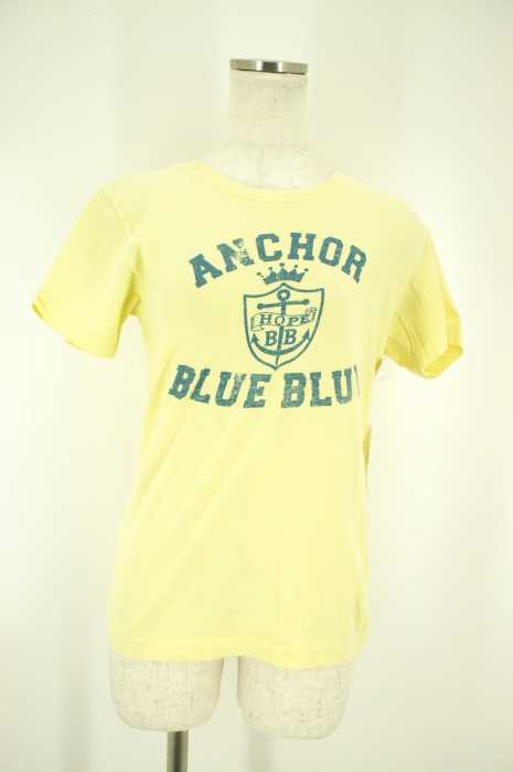 BLUE BLUE (ブルーブルー) フロントプリントTシャツ レディース トップス