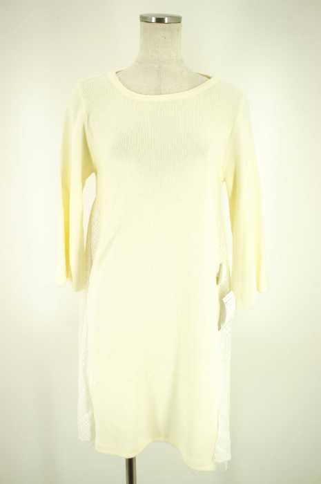 MERCURYDUO （マーキュリーデュオ） 16AW 異素材切替フレアスリーブニットワンピース レディース トップス