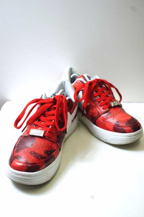 BAPE STA (ベイプスタ!) カモ柄スニーカー メンズ シューズ