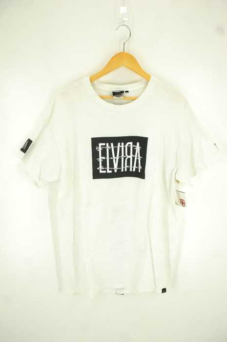 ELVIRA (エルヴィラ) BARBED WIRE S/S TEE ロゴ有刺鉄線フレイムTシャツ メンズ トップス