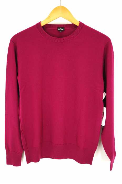 PS Paul Smith（ピーエスポールスミス） ウールクルーネックニットセーター メンズ トップス