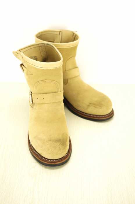 CHIPPEWA(チペワ) 91001 ENGINEER BOOTS SAND SUEDE スウェードエンジニアブーツ メンズ シューズ