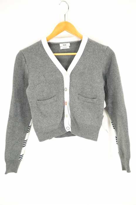 THOM BROWNE × KOE (トム ブラウン コエ) 袖切替カーディガン レディース トップス