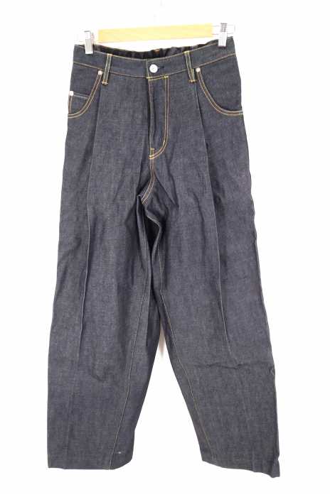 NEON SIGN (ネオンサイン) WIDE DENIM SLACKS ONE WASH メンズ パンツ