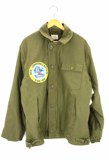 USED古着  （ユーズドフルギ） JACKET COLD WEATHER PERMEABLE A-2 デッキジャケット メンズ アウター