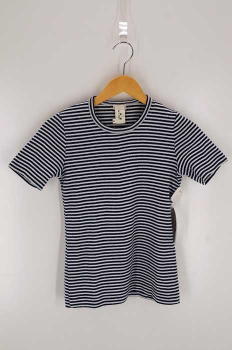 tao COMME des GARCONS(タオコムデギャルソン) 加工ボーダーTシャツ メンズ トップス