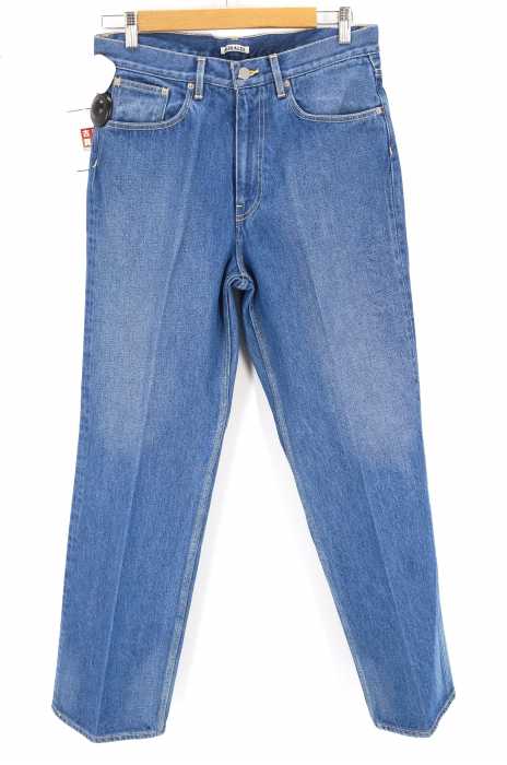 AURALEE （オーラリー） WASHED HARD TWIST DENIM 5P PANTS メンズ パンツ