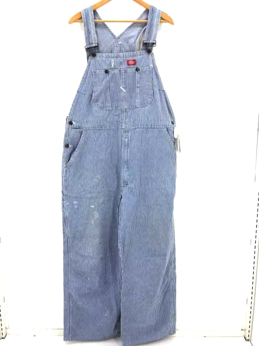 Dickies（ディッキーズ） ストライプオーバーオール メンズ オールインワン