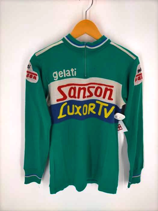 USED古着（ユーズドフルギ） 70～80S maglie danesi サイクリングニットジャージ メンズ トップス