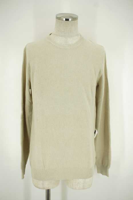 ZARA MAN （ザラマン） リネンシルク混クルーネックニットトップス メンズ トップス