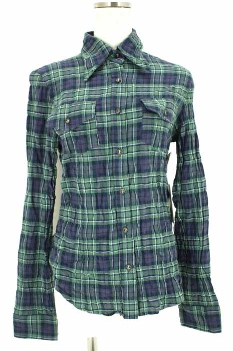 LAppartement DEUXIEME CLASSE （） シワ加工チェックボタンシャツ レディース トップス