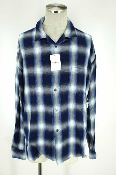 JOURNAL STANDARD (ジャーナルスタンダード) 16SS オンブレチェックシャツ メンズ トップス