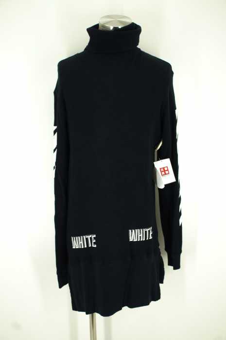 OFF-WHITE （オフホワイト） 15AW WAFFLE TURTLE NEC バイアスプリントロングTシャツ メンズ トップス