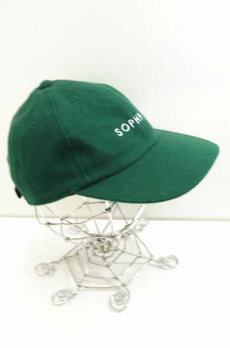 SOPHNET. （ソフネット） LIGHT WOOL LOGO CAP ロゴキャップ メンズ 帽子