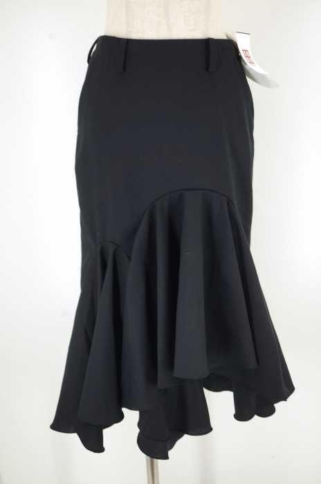 FACETASM （ファセッタズム） SLITTED FRINGE SKIRT スリットフリンジスカート レディース スカート