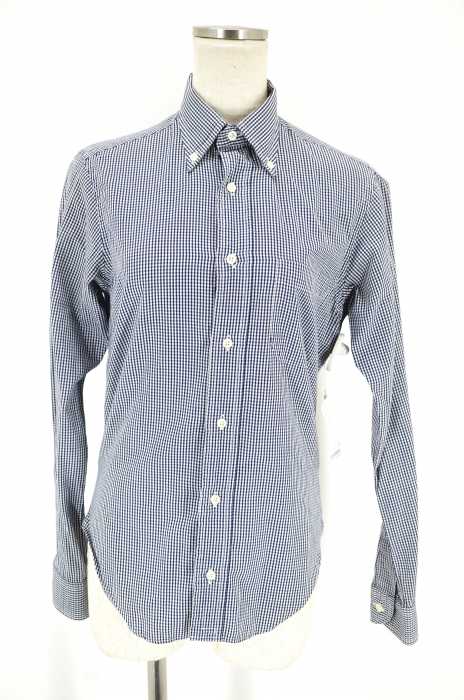individualized shirts (インディヴィジュアライズドシャツ) ギンガムチェックボタンダウンシャツ レディース トップス
