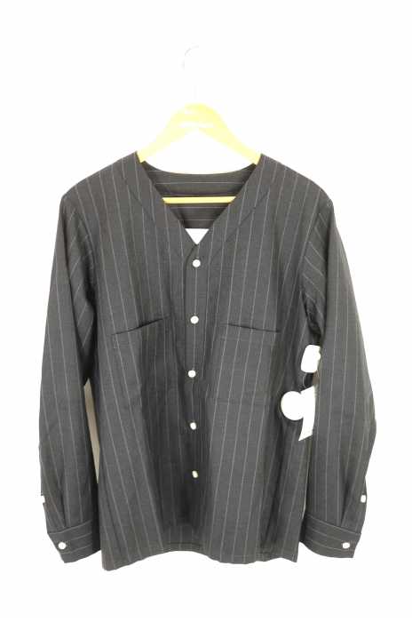 CHUBBY BROS（チャービーブラザーズ） 14AW ストライプ ウール ベースボールシャツ メンズ トップス