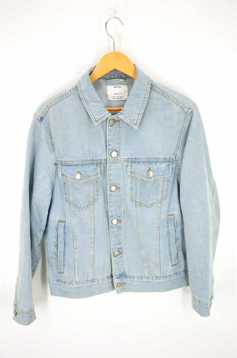 BERSHKA(ベルシュカ) バッグプリントデニムジャケット メンズ アウター