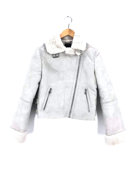 BERSHKA（ベルシュカ） ボアライダースジャケット レディース アウター