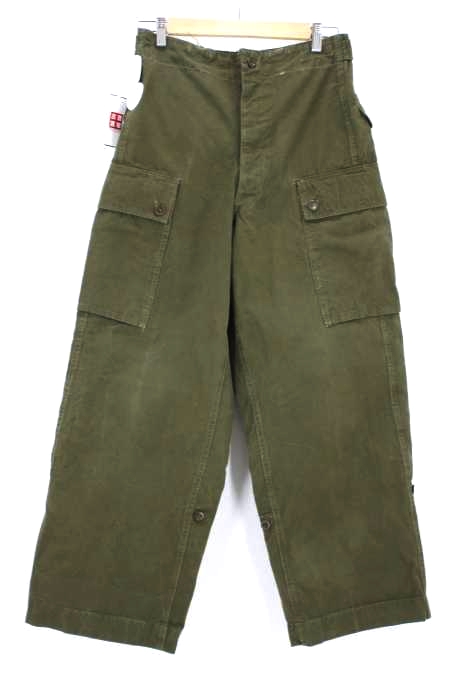 USED古着（ユーズドフルギ） 59年製 オランダ軍 ダブルフェイスカーゴ メンズ パンツ
