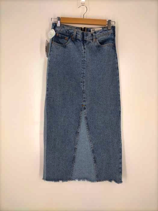 ZARA（ザラ） THE 90S COLLECTION 再構築デニムスカート レディース スカート