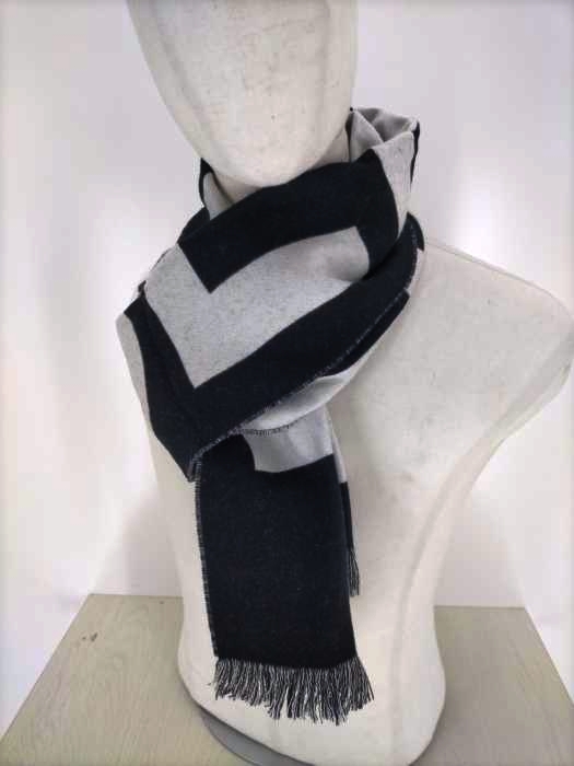 BURBERRY（バーバリー） ロゴ ジャガード マフラー SCARF メンズ ファッション雑貨