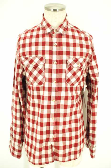 TOPMAN （トップマン） チェックボタンシャツ メンズ トップス